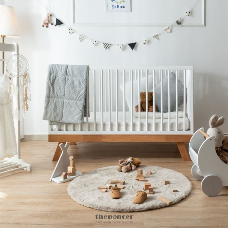 SCOTTY 4 IN 1 CONVERTIBLE BABY COT BED