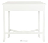 SIERRA CARVED SOFA TABLE (WHITE)