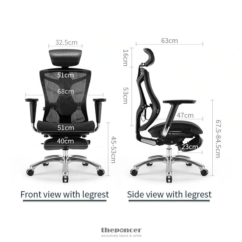 SIHOO ERGONOMIC OFFICE CHAIR V1 4D ADJUSTABLE HIGH-BACK