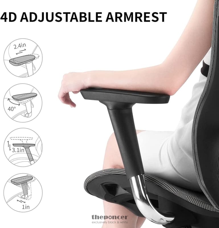 SIHOO ERGONOMIC OFFICE CHAIR V1 4D ADJUSTABLE HIGH-BACK