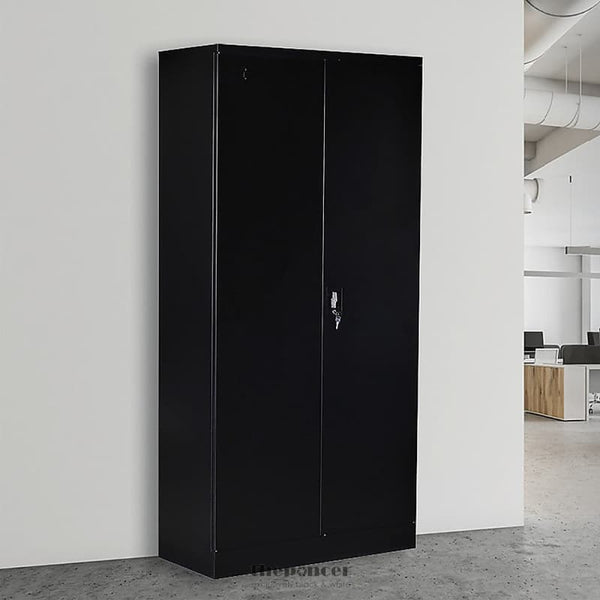 TWO - DOOR SHELF OFFICE GYM FILING STORAGE LOCKER CABINET