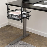 UNDER DESK CLAMP STORAGE BASKET ORGANIZER DRAWERS