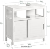 VANITY UNIT BATHROOM FURNITURE WHITE