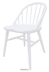 VERA SOLID OAK DINING CHAIR - SET OF 2 (WHITE)