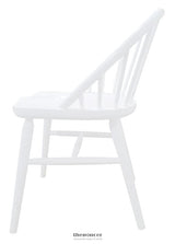 VERA SOLID OAK DINING CHAIR - SET OF 2 (WHITE)