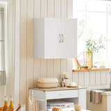 WALL CABINETS STORAGE WHITE