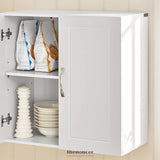 WALL CABINETS STORAGE WHITE