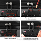 WANDERLITE 20’ 55CM LUGGAGE TROLLEY TRAVEL SET SUITCASE